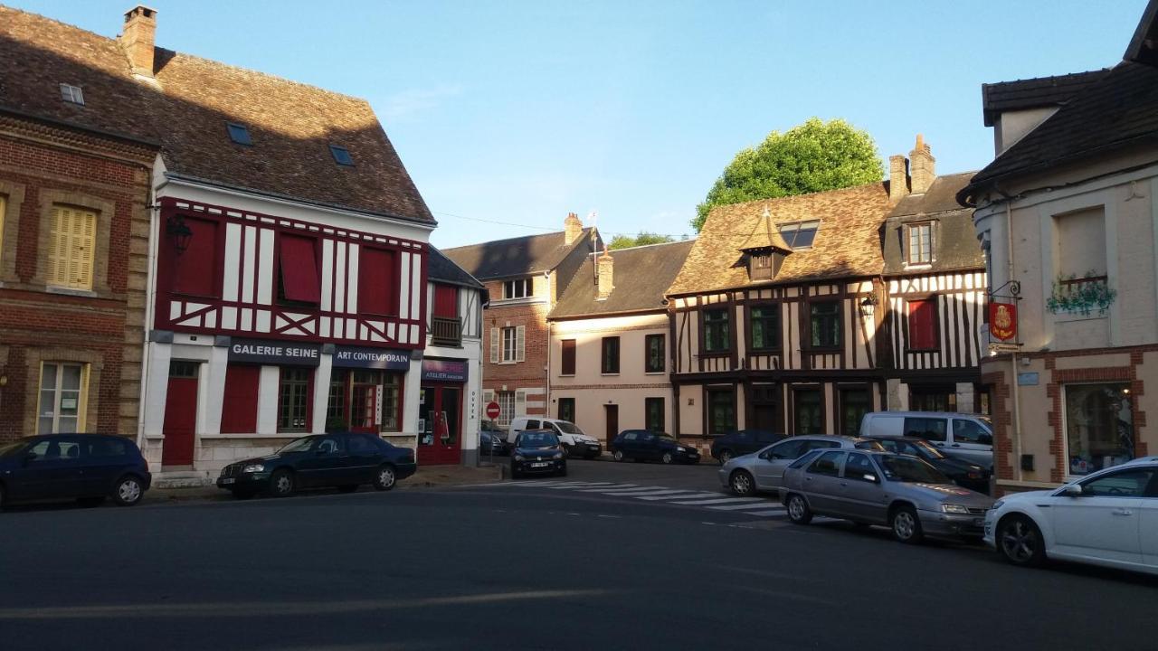 Le charme du château Les Andelys Exterior foto